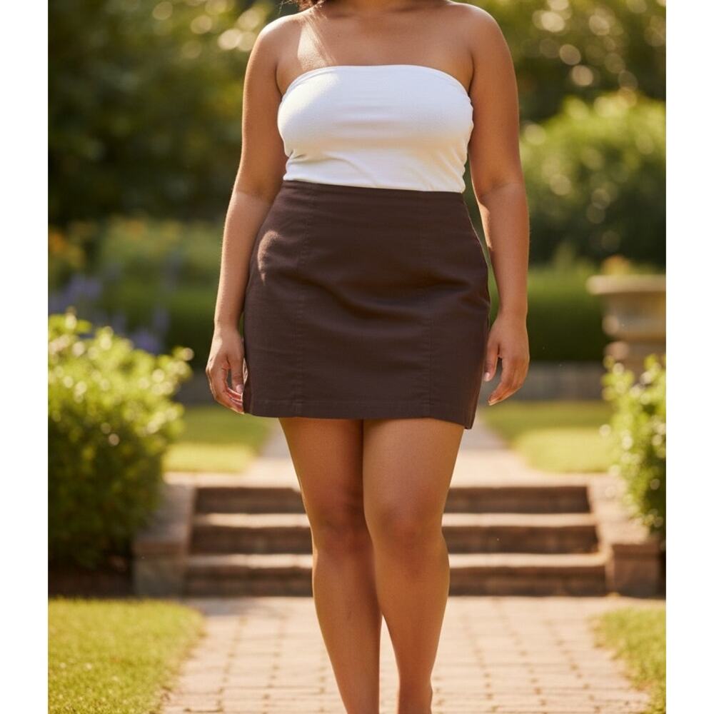 Wild Fable NEW Brown Skort Tennis Activeware Size XL Leisurewear Sporty Casual